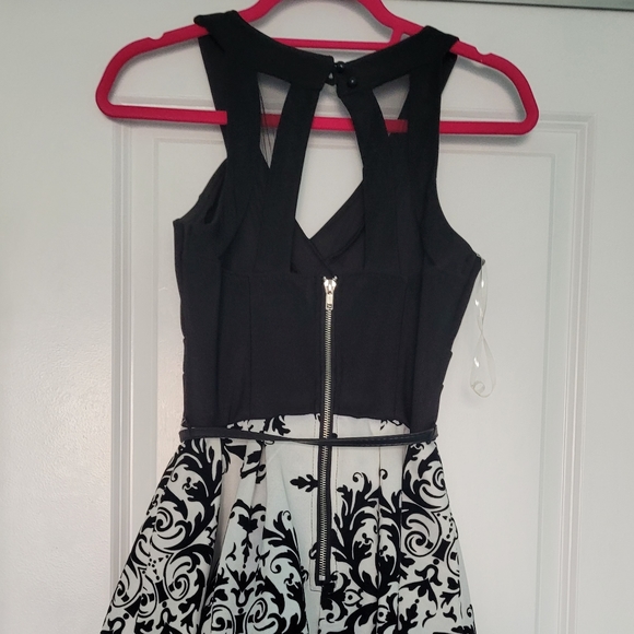 Black & White Party Dress - Picture 8 of 13